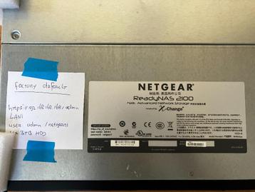 Netgear ReadyNAS 2100 NAS-server (4x3TB) beschikbaar voor biedingen