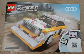 Lego 76897 Speed Champions 1985 Audi Sport quattro S1 beschikbaar voor biedingen
