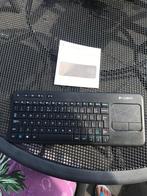 Logitech toetsenbord + beeldscherm van Shuttle, Computers en Software, Toetsenborden, Ophalen, Ergonomisch, Zo goed als nieuw