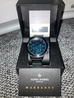 Alpha Sierra defcon - nieuw in doos, Sieraden, Tassen en Uiterlijk, Horloges | Heren, Overige merken, Leer, Staal, Polshorloge