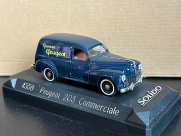 Peugeot 203 Commerciale | Solido | Mint/Boxed beschikbaar voor biedingen