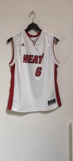 NBA basketball shirt Lebron James 6 Miami Heat size L Adidas, Ophalen, Gebruikt, Kleding