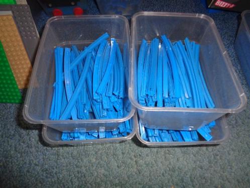 Partij M502=100x Lego trein rails bocht binnen + 100x buiten, Kinderen en Baby's, Speelgoed | Duplo en Lego, Gebruikt, Lego, Losse stenen