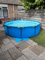 Zwembad Bestway met filterpomp, Tuin en Terras, Zwembaden, Gebruikt, Minder dan 80 cm, Rond, 300 cm of meer