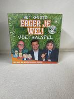 Het Grote Erger Je Wel! Voetbalspel, Hobby en Vrije tijd, Gezelschapsspellen | Bordspellen, Drie of vier spelers, Ophalen of Verzenden