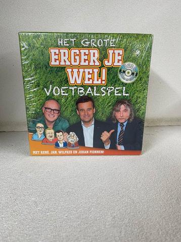 Het Grote Erger Je Wel! Voetbalspel beschikbaar voor biedingen