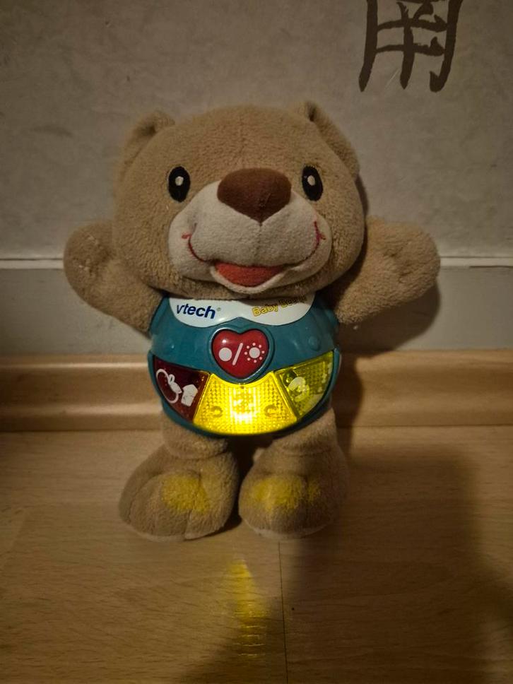 VTech Baby Beer Met Licht & Geluid, Kinderen en Baby's, Speelgoed | Babyspeelgoed, Gebruikt, Overige typen, Met licht, Met geluid
