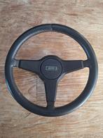 zwart leren stuur-wiel classic Mini sportstuur rode stiksels, Auto-onderdelen, Besturing, Ophalen of Verzenden, Nieuw, Mini