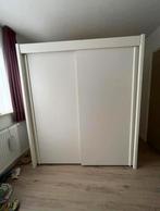 Mooie witte kast - 176x199 cm, Ophalen, Overige materialen, Zo goed als nieuw, 150 tot 200 cm