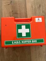 EHBO koffer bhv kist oranje leeg, Diversen, Verpleegmiddelen, Ophalen of Verzenden