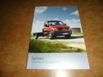brochure Mercedes Sprinter chassis-cabine  2009, Ophalen of Verzenden, Zo goed als nieuw, Overige merken