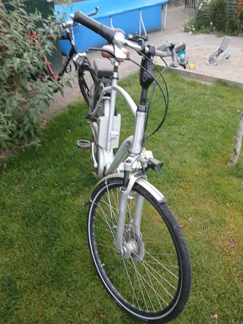 Flyer electrische fiets heren model, Fietsen en Brommers, Elektrische fietsen, Gebruikt, Overige merken, 55 tot 59 cm, 50 km per accu of meer