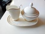 Roomstel suikerpot, melkkan en schaal Villeroy & Boch Ivoire, Overige typen, Nieuw, Ophalen of Verzenden, Overige stijlen