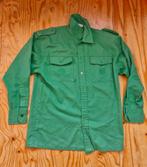Welpenblouse scouting maat 152 groen, Verzamelen, Scouting, Ophalen of Verzenden, Gebruikt, Kleding