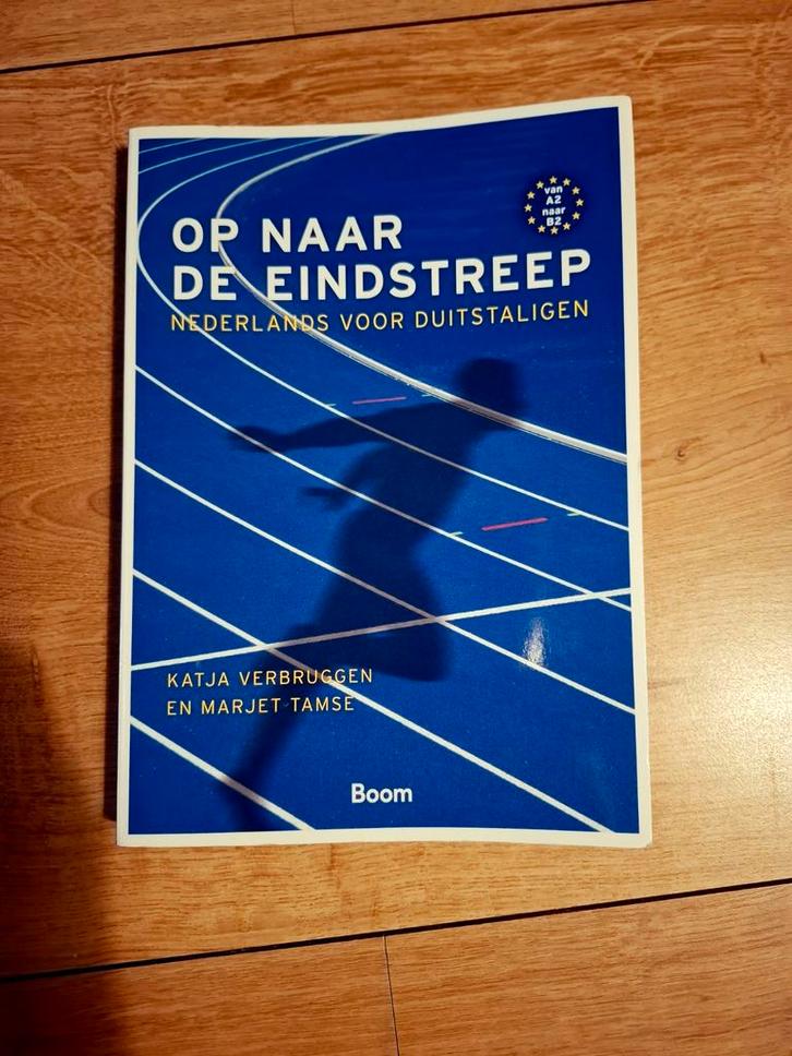 Katja Verbruggen - Op naar de eindstreep, Boeken, Taal | Overige Talen, Zo goed als nieuw, Ophalen of Verzenden