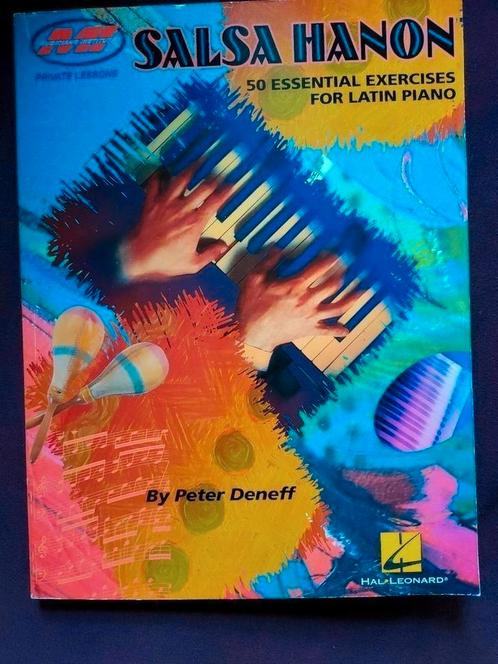 Salsa Hanon,50 essentiële oefeningen voor Latijnse piano, Muziek en Instrumenten, Bladmuziek, Nieuw, Piano, Ophalen of Verzenden
