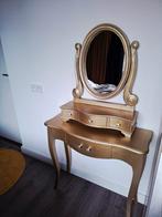 Kaptafel goud, Huis en Inrichting, Ophalen, Zo goed als nieuw, 50 tot 100 cm, Minder dan 100 cm