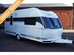 Hobby Excellent 460 SL 2024 VT Mover Schotel TV 1500KG, Hobby, 2 aparte bedden, Bedrijf, Treinzit