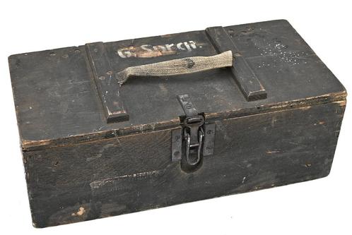 Wehrmacht G.Spr.gr. Ammo Box1942, Verzamelen, Militaria | Tweede Wereldoorlog, Landmacht, Kist of Geocache, Duitsland, Verzenden