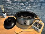 Massage Hotstone set/pan met extra stenen, Ophalen, Zo goed als nieuw, Hotstone