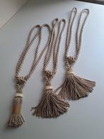Gordijnen  embrasses, Ophalen of Verzenden, Beige, Minder dan 100 cm