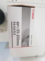 Canon efs 50-250mm, Audio, Tv en Foto, Fotografie | Lenzen en Objectieven, Ophalen, Gebruikt, Telelens, Zoom