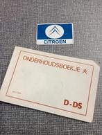 Onderhoudsboekje Citroen D-DS - blanco - oldtimer, Ophalen of Verzenden, Zo goed als nieuw