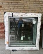 4 kunstof kozijnen HR++ glas, Ophalen, Nieuw, Hout, Raamkozijn