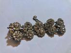 Vintage strass stenen rhinestones armband costume Jewelry, Overige materialen, Ophalen of Verzenden, Zo goed als nieuw, Zilver