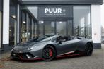 Lamborghini Huracan Performante Spyder 5.2 V10 Comfort Seats, Auto's, Lamborghini, Automaat, Zwart, 5204 cc, Cabriolet