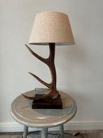Geweilamp.schemerlamp.geweien.edelhert.damhert.tafellamp., Ophalen of Verzenden, Nieuw, Minder dan 50 cm