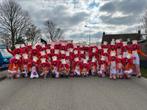 Grote loopgroep carnaval compleet incl karretjes, Kleding | Dames, Carnavalskleding en Feestkleding, Ophalen, Zo goed als nieuw