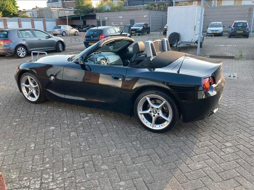 BMW Z4 3.0 I 2003 Zwart 91300 km origineel NL handgeschakeld, Auto's, BMW, Particulier, Z4, ABS, Airbags, Airconditioning, Alarm