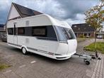 Hobby De Luxe 495 UL 230airco mover, Caravans en Kamperen, 2 aparte bedden, 1000 - 1250 kg, Particulier, Rondzit