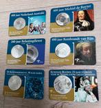 Zilver coincards, Setje, Koningin Beatrix, Zilver, Euro's