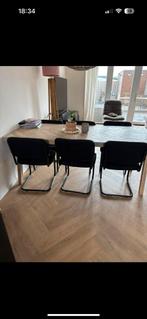 Kick collection zwarte teddy stoelen, Ophalen, Zo goed als nieuw, Zwart, Vijf, Zes of meer stoelen