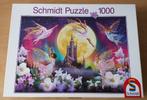 Puzzel Zomernachtdroom - 1000 stukjes - Schmidt, Ophalen of Verzenden, 500 t/m 1500 stukjes, Gebruikt, Legpuzzel