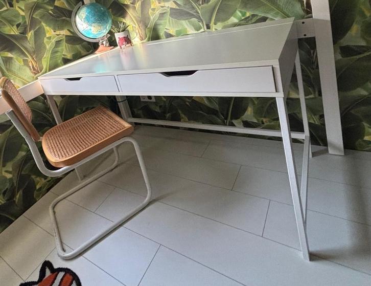 Ikea ALEX bureau, wit, Huis en Inrichting, Bureaus, Gebruikt, Bureau, Ophalen