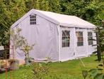 Heuts dergelijke stevige partytent 3x6 m. met extra doek, Ophalen, Gebruikt, 5 tot 8 meter