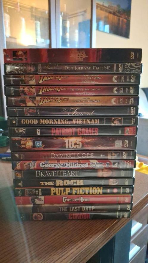 17 stuks DVD’s in goede staat, Cd's en Dvd's, Dvd's | Klassiekers, Zo goed als nieuw, Actie en Avontuur, 1980 tot heden, Alle leeftijden