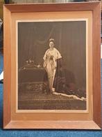 Vintage staatsprotret in lijst met glas, Ophalen