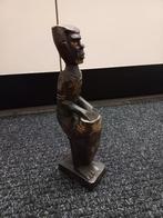 Houten Afrikaans Beeldje, Antiek en Kunst, Ophalen of Verzenden