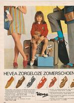 Retro reclame 1967 Hevea kinder zomerschoentjes jaren 60, Verzamelen, Verzenden, Overige typen