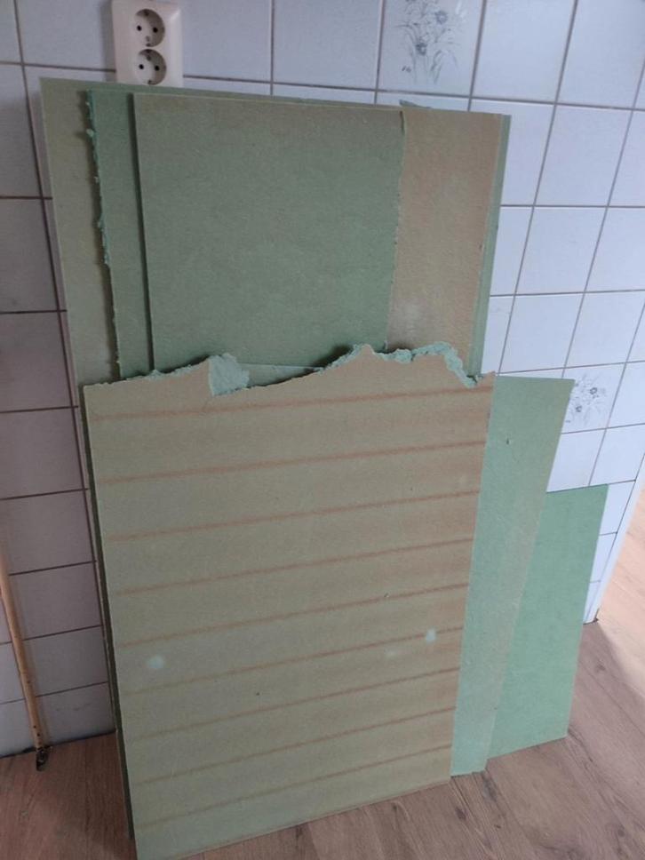 Groene isolatie geluidsdempende vloerplaten, Doe-het-zelf en Verbouw, Platen en Panelen, Nieuw, Overige materialen, Ophalen