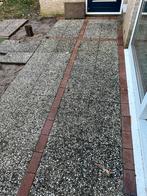 Grindtegels gratis, Ophalen, Gebruikt, Minder dan 5 m², Grind