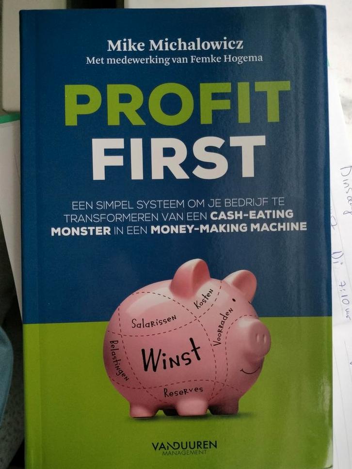 Profit first, Boeken, Wetenschap, Zo goed als nieuw, Ophalen of Verzenden