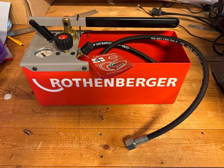 Rothenberger TP25 Perspomp, Doe-het-zelf en Verbouw, Gereedschap | Handgereedschap, Gebruikt, Ophalen of Verzenden