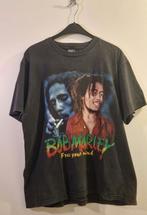 Bob Marley free up your mind shirt zeefdruk, Ophalen of Verzenden, Gedragen, Zwart