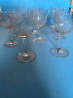 Antieke borrel glazen, Antiek en Kunst, Antiek | Glas en Kristal, Ophalen of Verzenden