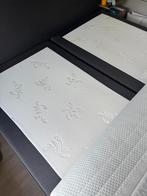 Twee boxspring matrassen en topper 180x210, Huis en Inrichting, Slaapkamer | Boxsprings, Ophalen, Gebruikt, 210 cm, Tweepersoons